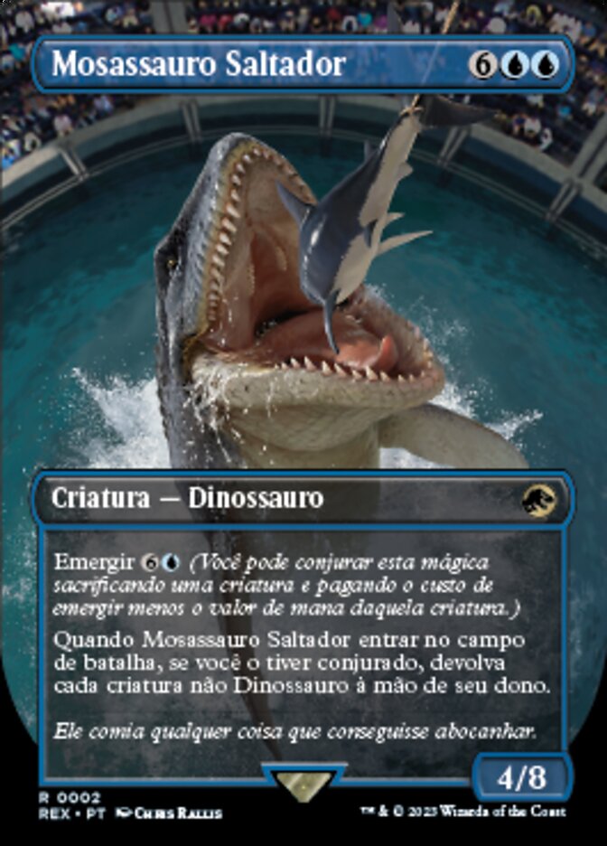 Cresting Mosasaurus