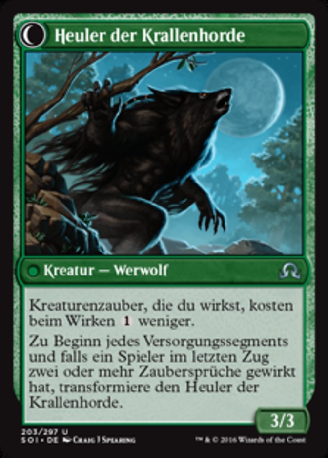 Duskwatch Recruiter // Krallenhorde Howler