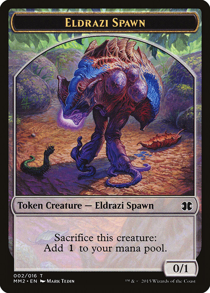 0/1 Eldrazi Spawn Token