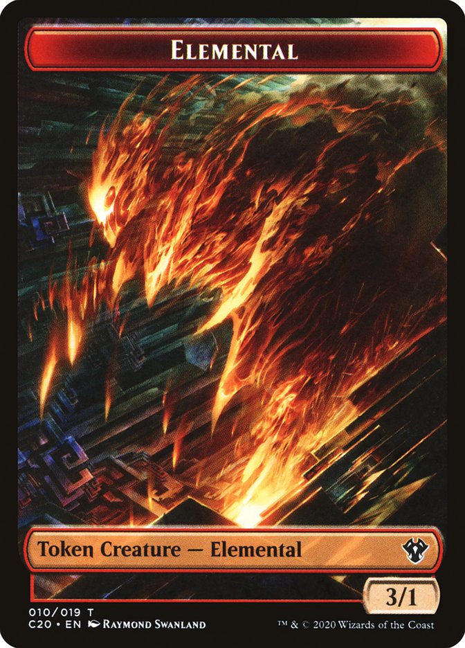 3/1 Elemental Token