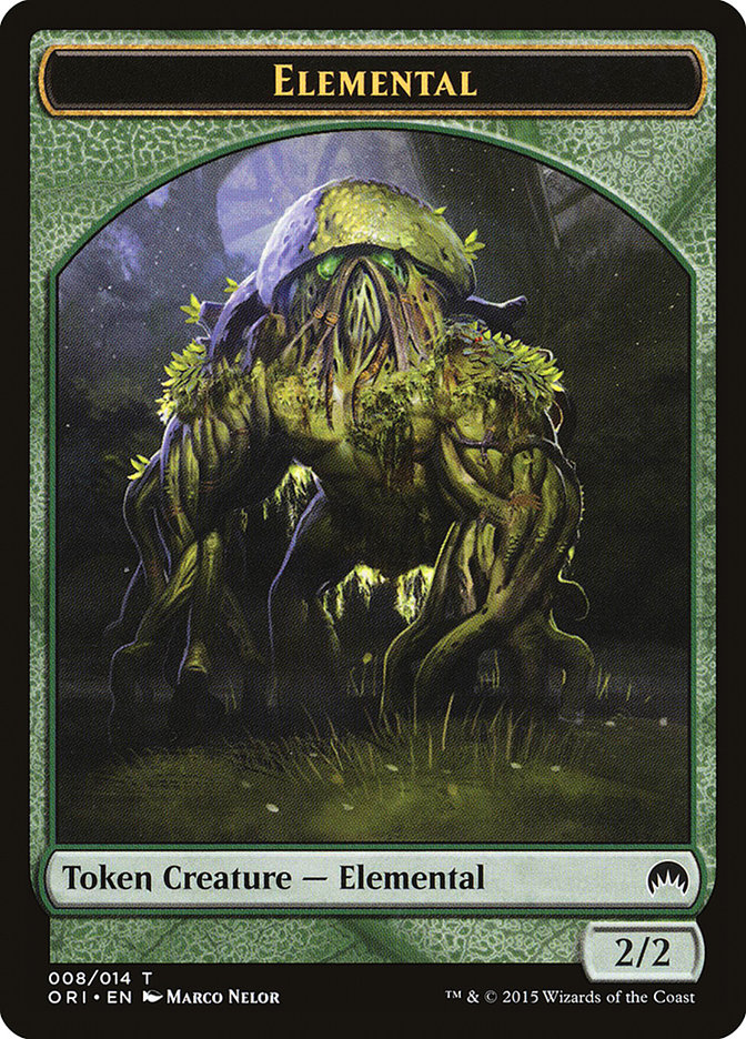 2/2 Elemental Token