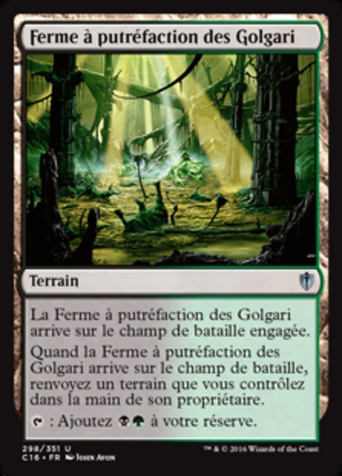 Golgari Rot Farm