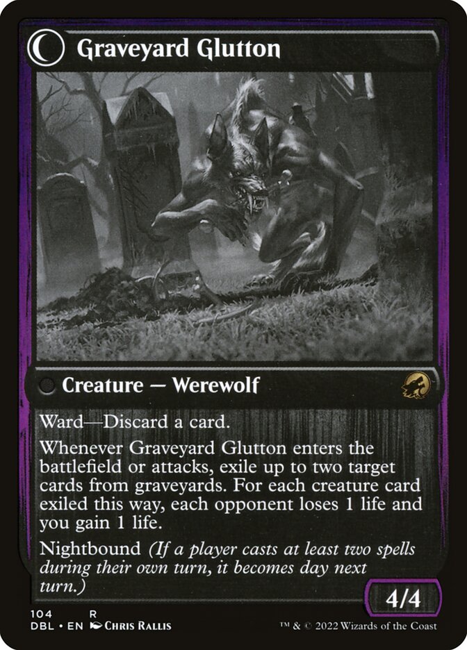 Graveyard Trespasser // Graveyard Glutton