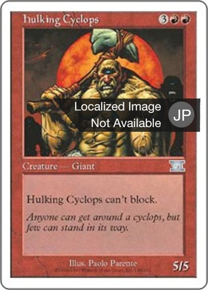 Hulking Cyclops