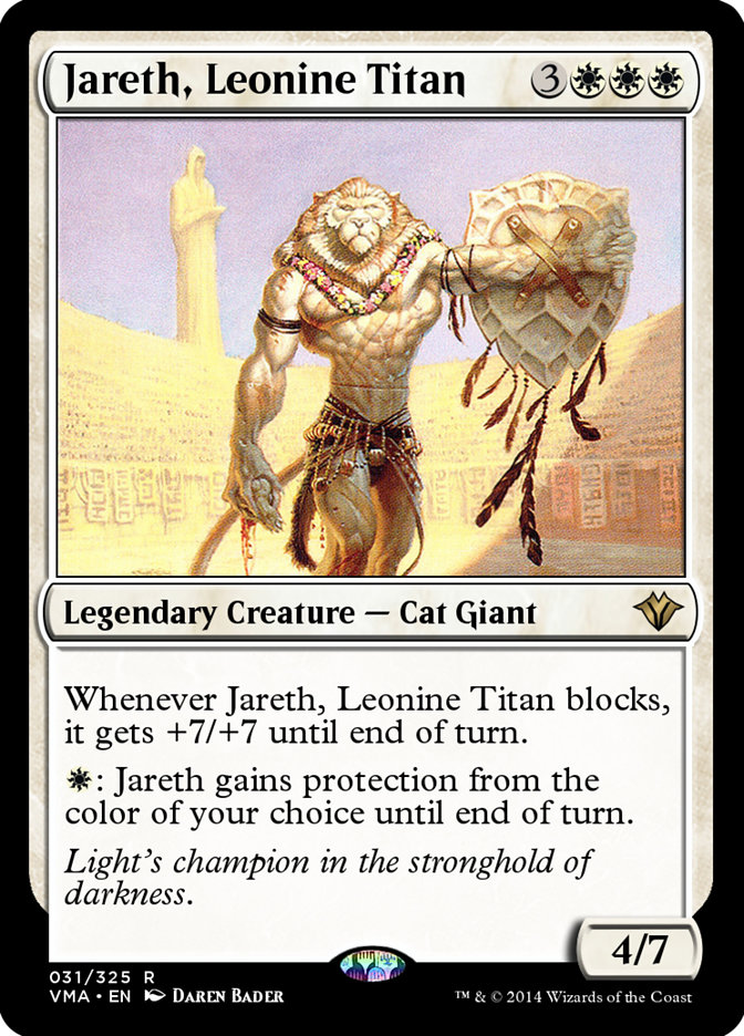 Jareth, Leonine Titan