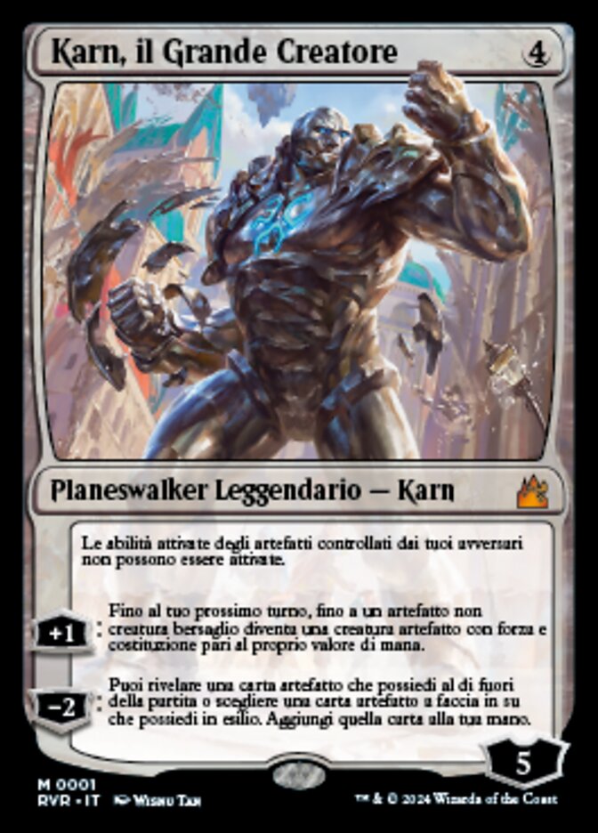 Karn, the Great Creator