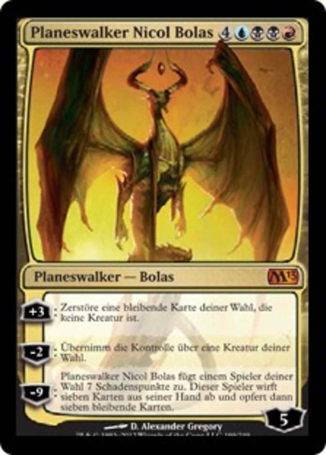 Nicol Bolas, Planeswalker