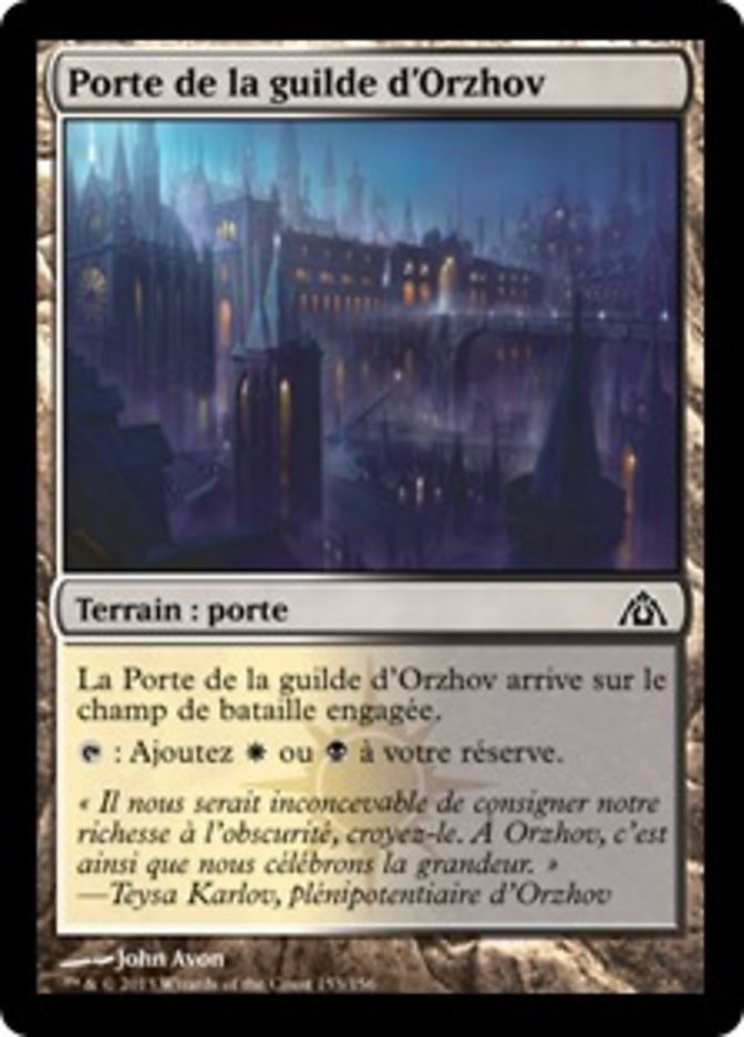 Orzhov Guildgate