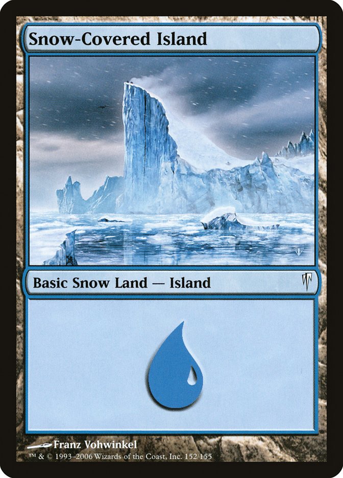 Snow-Covered Island