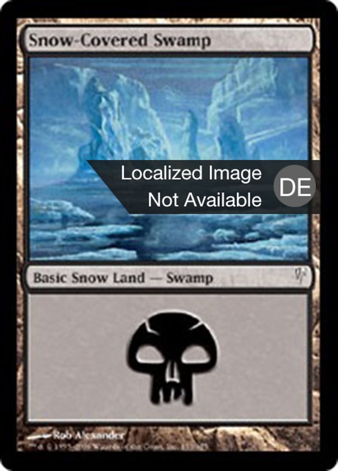 Snow-Covered Swamp