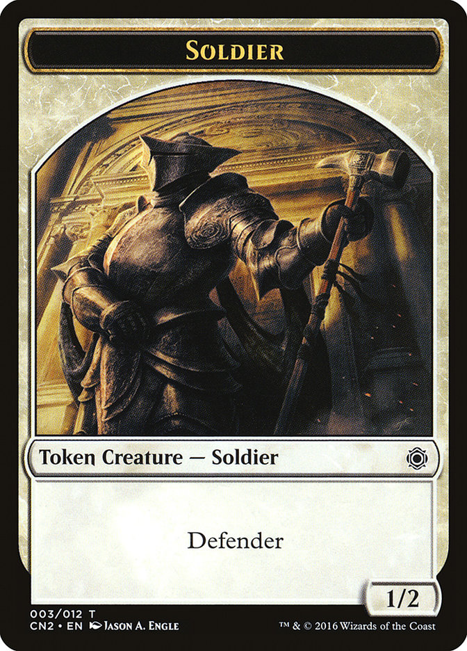 1/2 Soldier Token