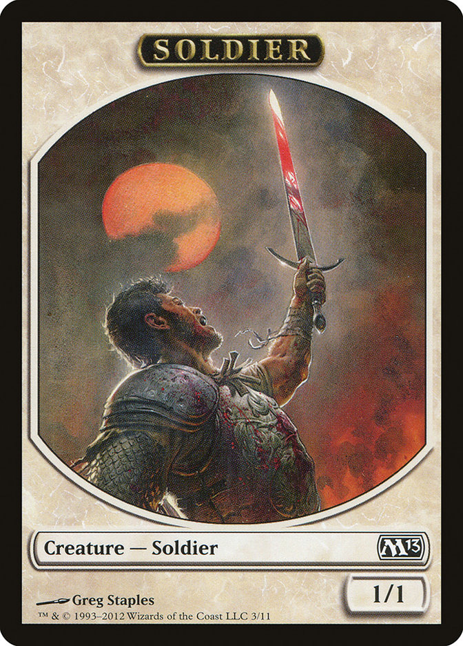 1/1 Soldier Token