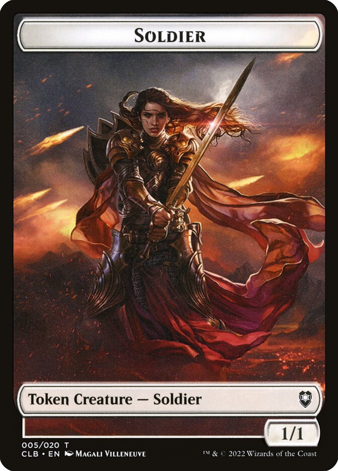 1/1 Soldier Token