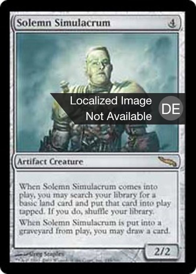 Solemn Simulacrum