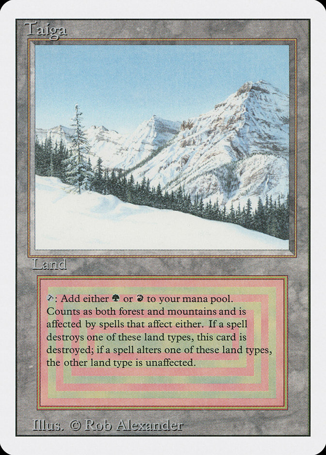 Taiga [3ED #287] - Magic: The Gathering Card