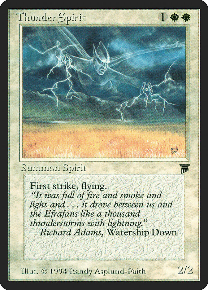 Thunder Spirit [LEG #39] - Magic: The Gathering Card