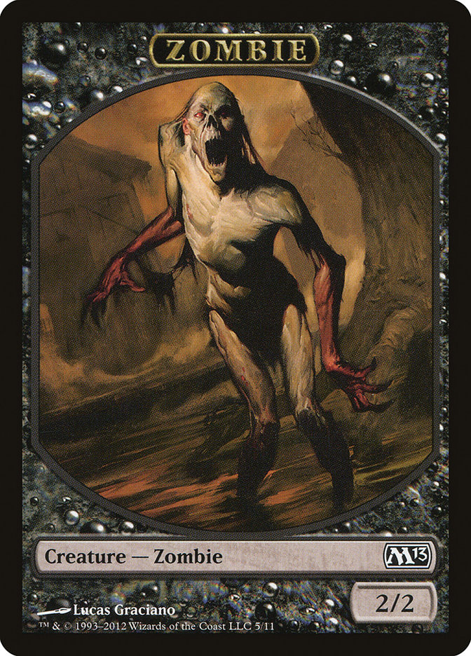 2/2 Zombie Token